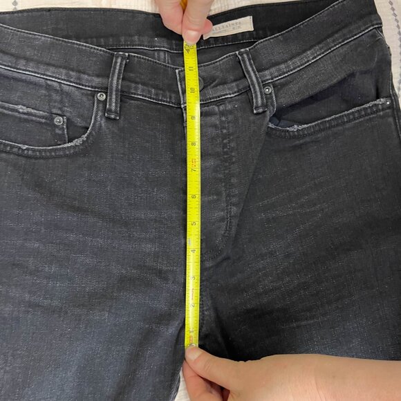 All Saints Womens Cigarette Jeans 32 - Picture 9 of 13